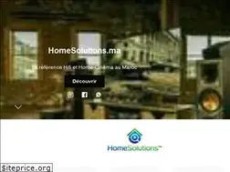 Sites similar to homesolutions.ma