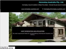 Sites similar to homestay-australia.com