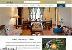 Sites similar to homestaysofindia.com