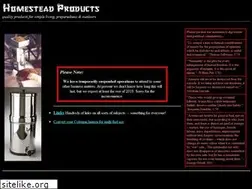 Sites similar to homestead-products.com