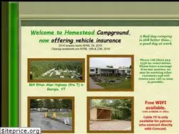 Sites similar to homesteadcampground.net