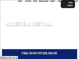 Sites similar to homesteadfestival.com