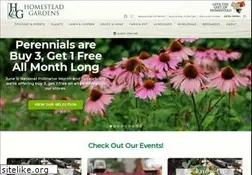 Sites similar to homesteadgardens.com
