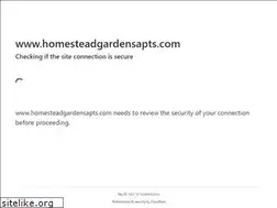 Sites similar to homesteadgardensapts.com