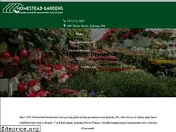 Sites similar to homesteadgardenspa.com