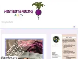 Sites similar to homesteadingabc.com