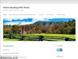 Sites similar to homesteadingwithheart.com