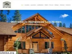 Sites similar to homesteadloghomes.com