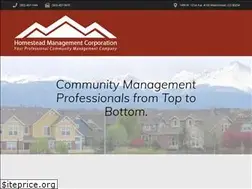 Sites similar to homesteadmgmt.com