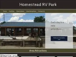 Sites similar to homesteadrvparknm.com
