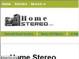 Sites similar to homestereo.com