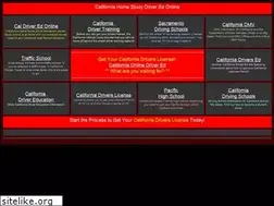 Sites similar to homestudydriversed.com