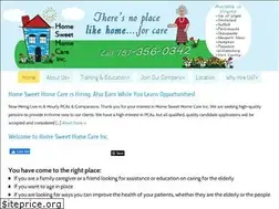 Sites similar to homesweethomecareinc.com