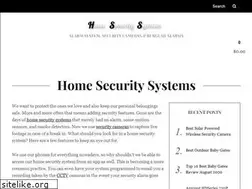 Sites similar to homesystemssecurity.com