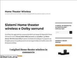 Sites similar to hometheaterwireless.it
