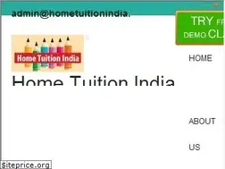 Sites similar to hometuitionindia.com