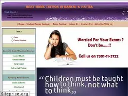Sites similar to hometuitionranchi.com