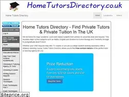 Sites similar to hometutorsdirectory.co.uk