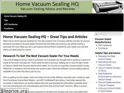 Sites similar to homevacuumsealing.com