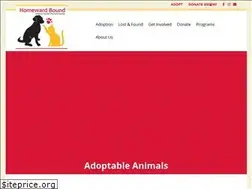Sites similar to homewardboundanimals.org