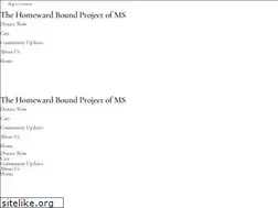 Sites similar to homewardboundofms.org
