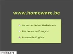 Sites similar to homeware.be