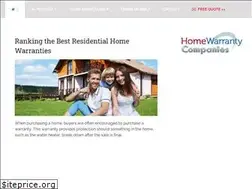 Sites similar to homewarrantycompanies.org