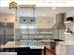 Sites similar to homewiseremodelers.com