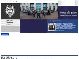 Sites similar to homewoodpd.org