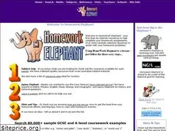 Sites similar to homeworkelephant.co.uk
