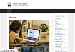 Sites similar to homeworking.co.uk