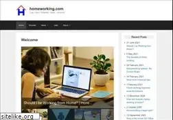 Sites similar to homeworking.com