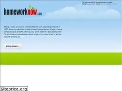 Sites similar to homeworknow.com