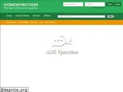 Sites similar to homeworktiger.com