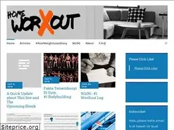 Sites similar to homeworxout.wordpress.com