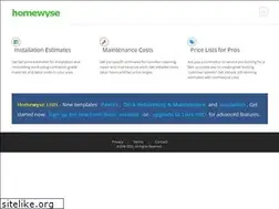 Sites similar to homewyse.com