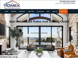 Sites similar to homexfinancial.com