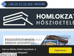 Sites similar to homlokzatihoszigeteles.hu