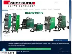 Sites similar to hommelsheim-schweissanlagen.de