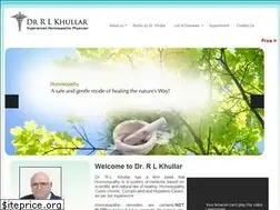 Sites similar to homoeopathicdoctorkhullar.com