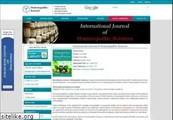Sites similar to homoeopathicjournal.com
