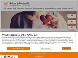 Sites similar to homoeopathie-akademie.de