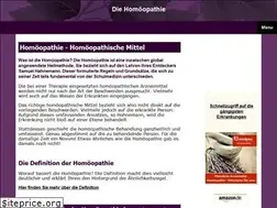 Sites similar to homoeopathie-homoeopathisch.de