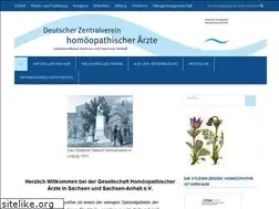 Sites similar to homoeopathie-sachsen.de