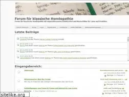 Sites similar to homoeopathiezirkel.de