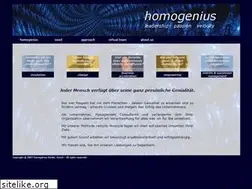 Sites similar to homogenius.biz