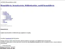 Sites similar to homokfuvas-budapest.com