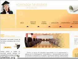 Sites similar to homologatusestudios.com