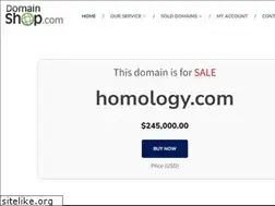 Sites similar to homology.com