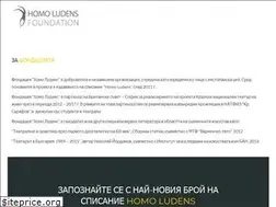 Sites similar to homoludens.bg